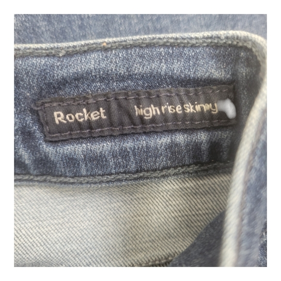 CITIZENS OF‎ HUMANITY - Rocket High Rise Stretchy Skinny Denim Medium Wash Jeans - Picture 6 of 7